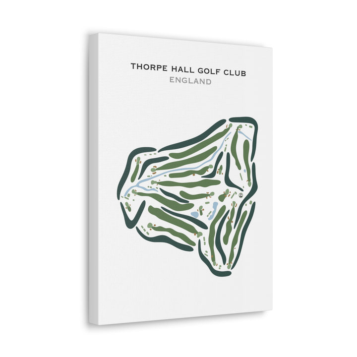Thorpe Hall Golf Club, England - Printed Golf Courses
