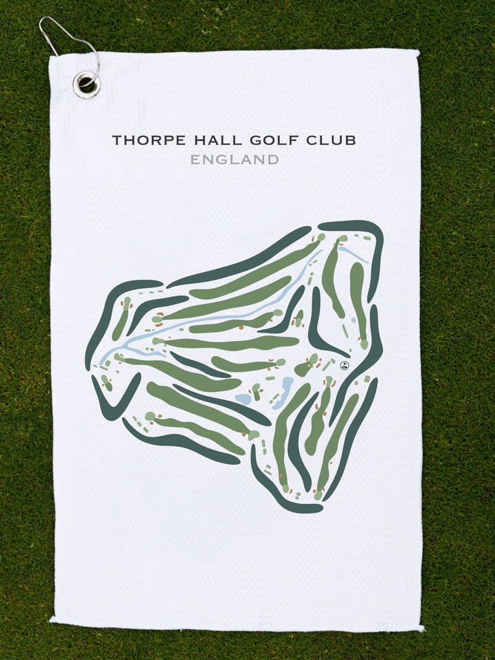 Thorpe Hall Golf Club, England - Printed Golf Courses