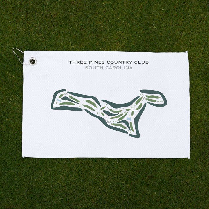 Three Pines Country Club, South Carolina - Printed Golf Courses