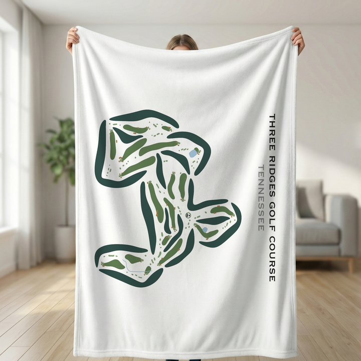 Three Ridges Golf Course, Tennessee - Printed Golf Courses