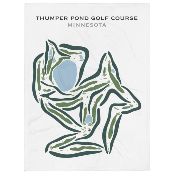 Thumper Pond Golf Course, Minnesota - Printed Golf Courses