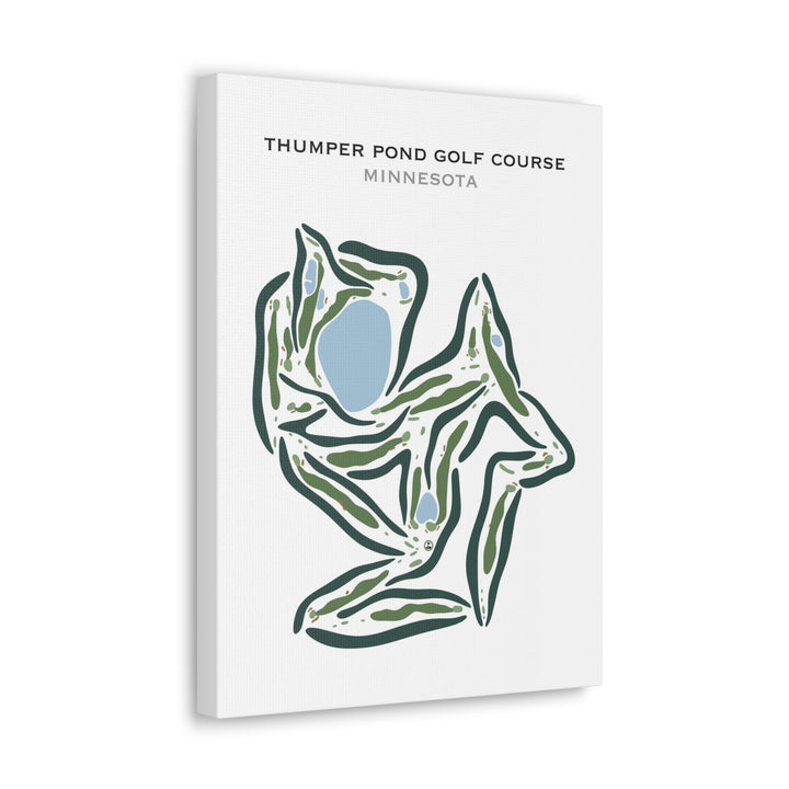 Thumper Pond Golf Course, Minnesota - Printed Golf Courses