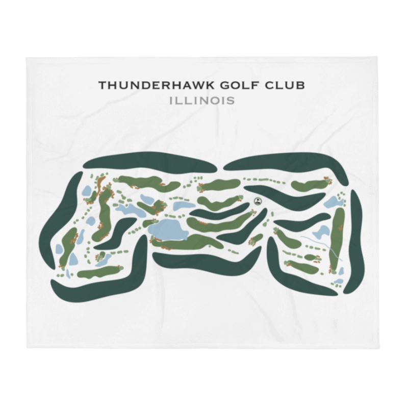 Thunderhawk Golf Club, Illinois - Printed Golf Courses