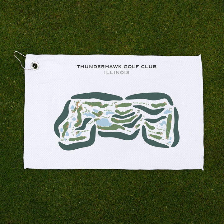 Thunderhawk Golf Club, Illinois - Printed Golf Courses