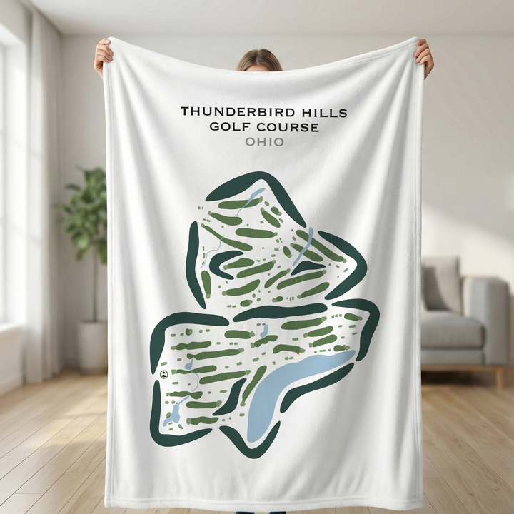 Thunderbird Hills Golf Course, California - Printed Golf Courses