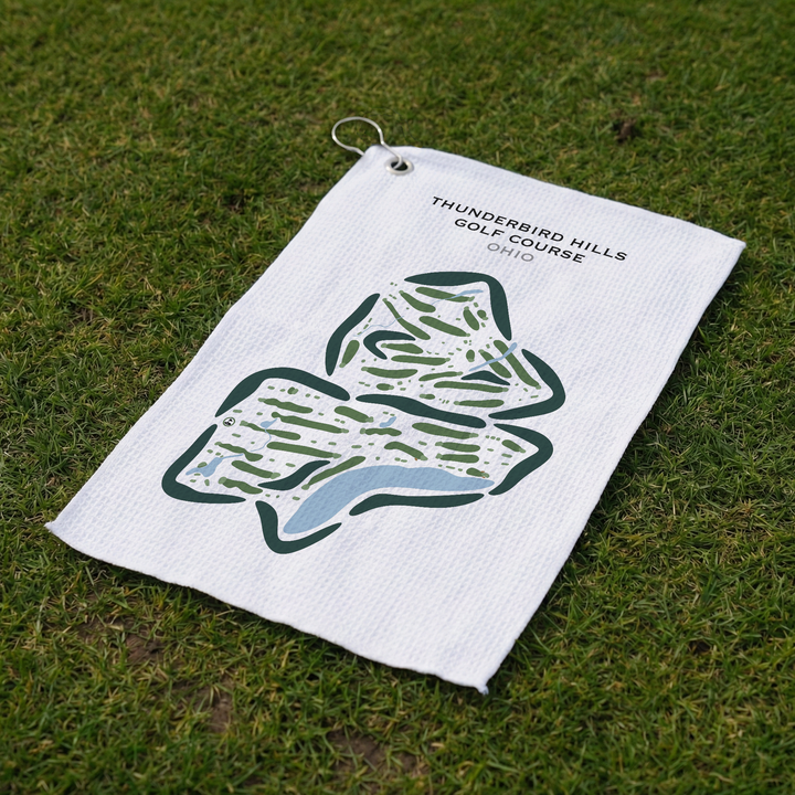 Thunderbird Hills Golf Course, California - Printed Golf Courses