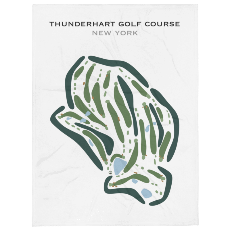 Thunderhart Golf Course, New York - Printed Golf Courses