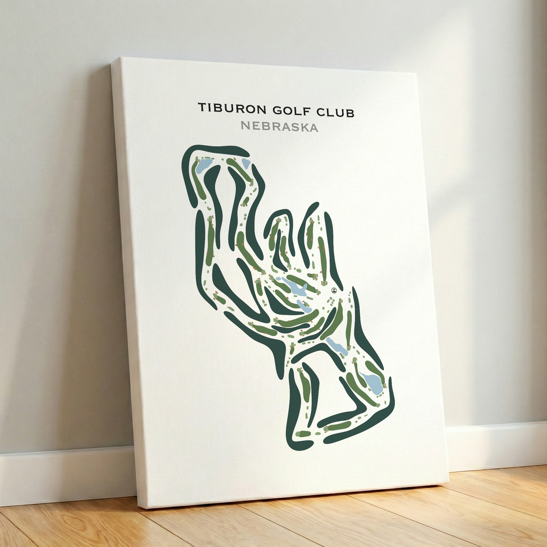 Tiburon Golf Club, Nebraska - Printed Golf Course