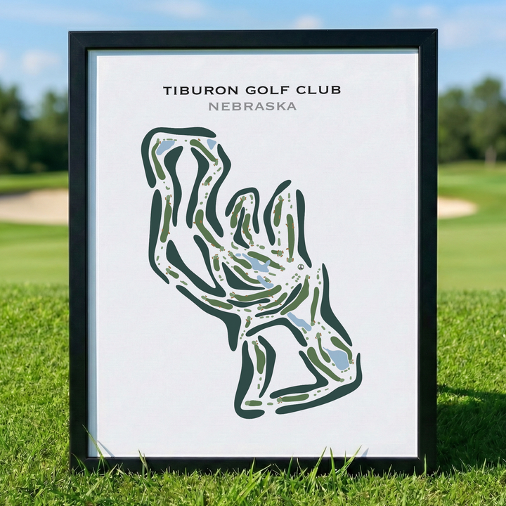 Tiburon Golf Club, Nebraska - Printed Golf Course