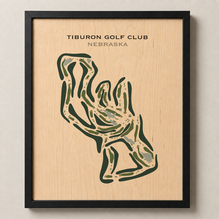 Tiburon Golf Club, Nebraska - Printed Golf Course