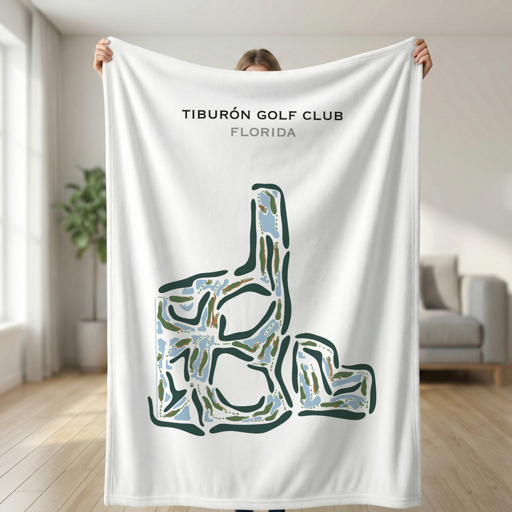 Tiburón Golf Club, Florida - Printed Golf Courses