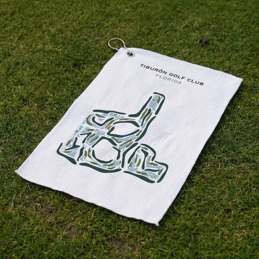 Tiburón Golf Club, Florida - Printed Golf Courses