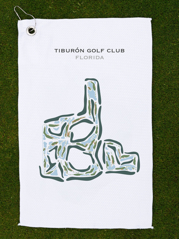 Tiburón Golf Club, Florida - Printed Golf Courses