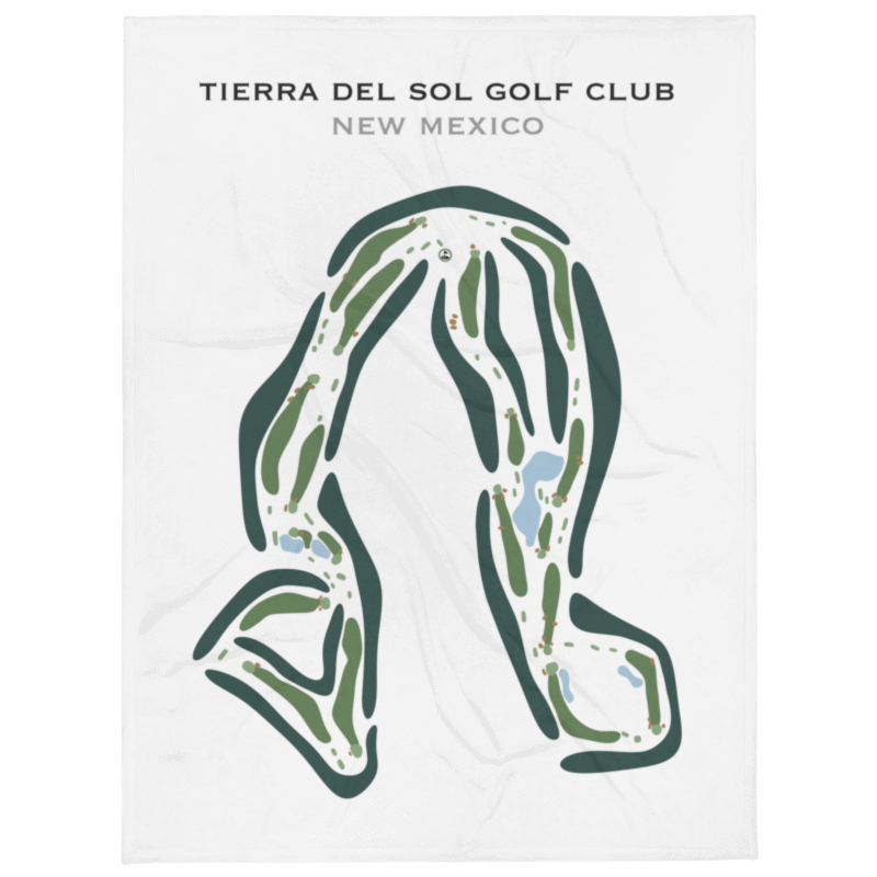 Tierra Del Sol Golf Club, New Mexico - Printed Golf Course