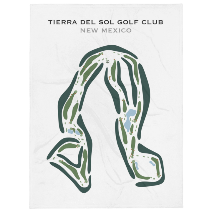 Tierra Del Sol Golf Club, New Mexico - Printed Golf Course