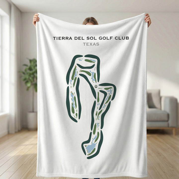 Tierra Del Sol Golf Club, Texas - Printed Golf Courses