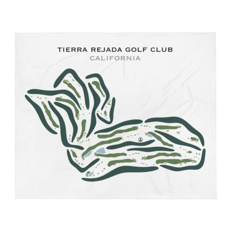 Tierra Rejada Golf Club, California - Printed Golf Courses