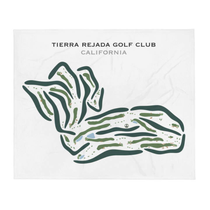 Tierra Rejada Golf Club, California - Printed Golf Courses