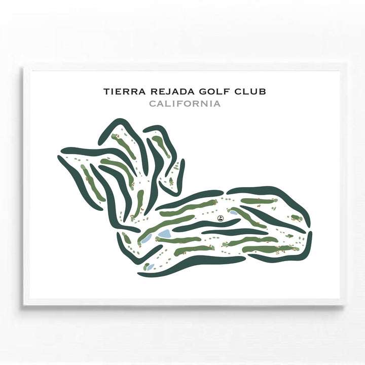 Tierra Rejada Golf Club, California - Printed Golf Courses