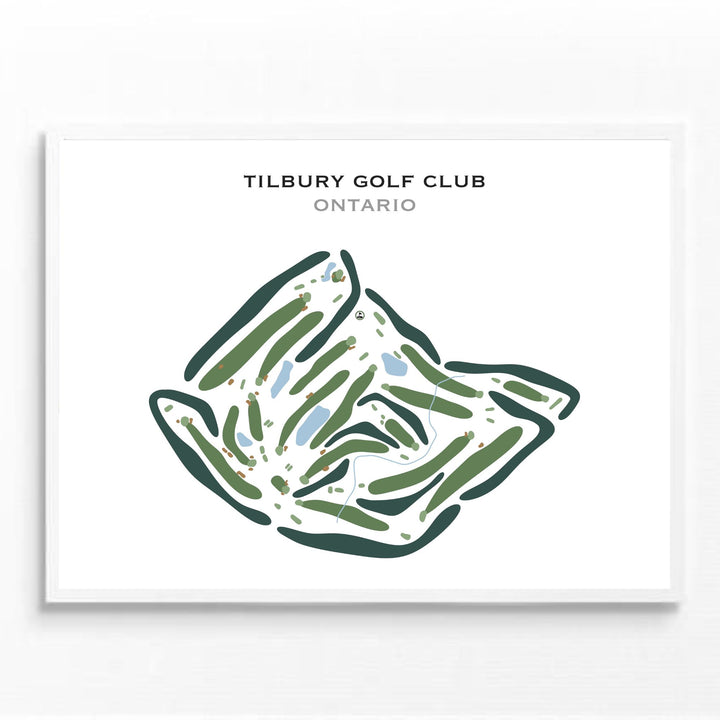 Tilbury Golf Club, Ontario, Canada - Printed Golf Courses