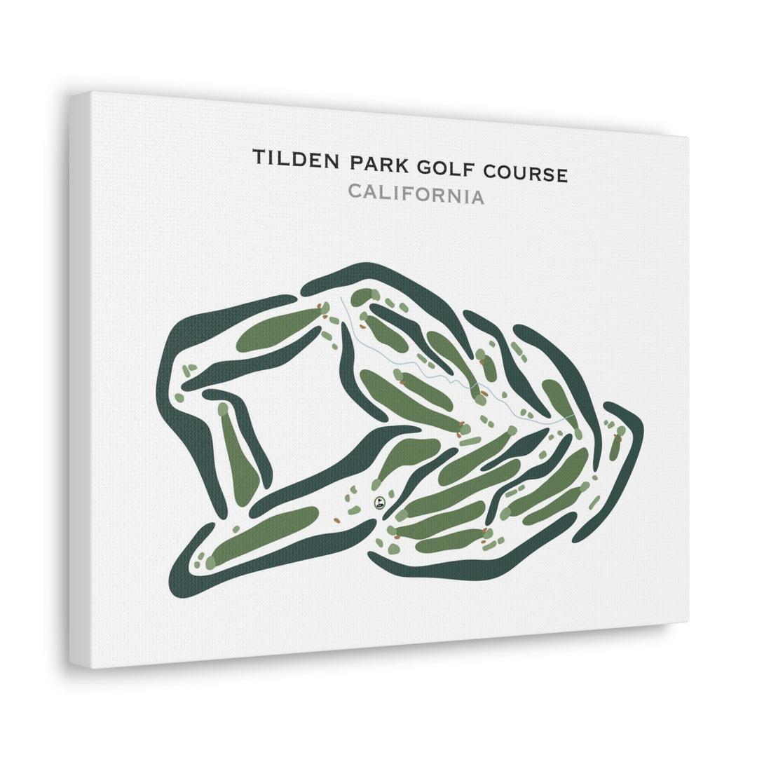 Tilden Park Golf Course, California - Printed Golf Courses