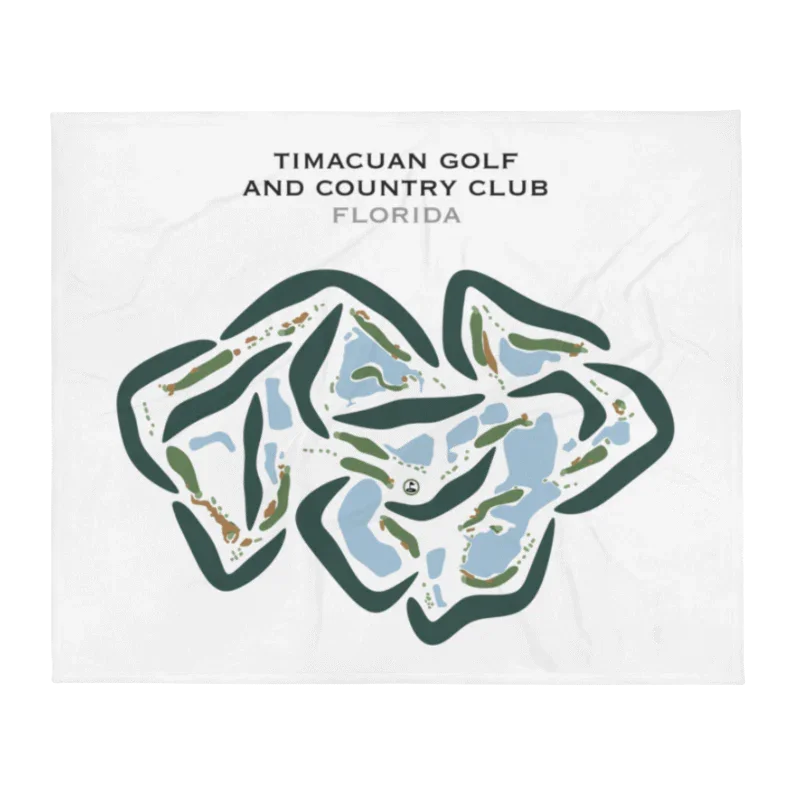 Timacuan Golf & Country Club, Florida - Printed Golf Courses