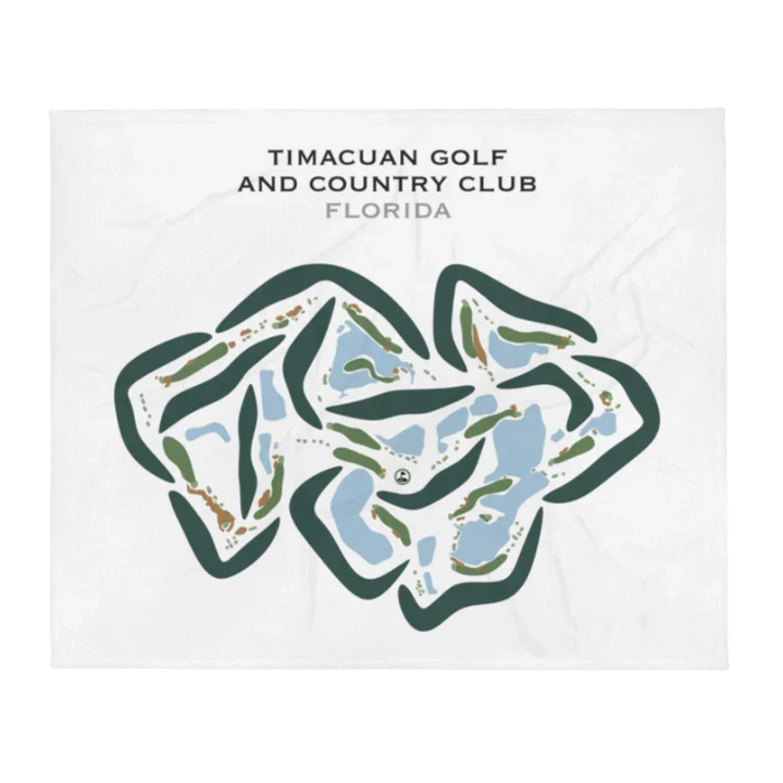 Timacuan Golf & Country Club, Florida - Printed Golf Courses