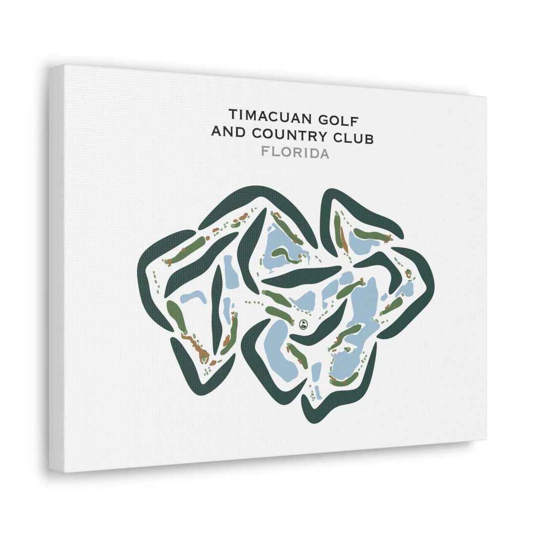 Timacuan Golf & Country Club, Florida - Printed Golf Courses