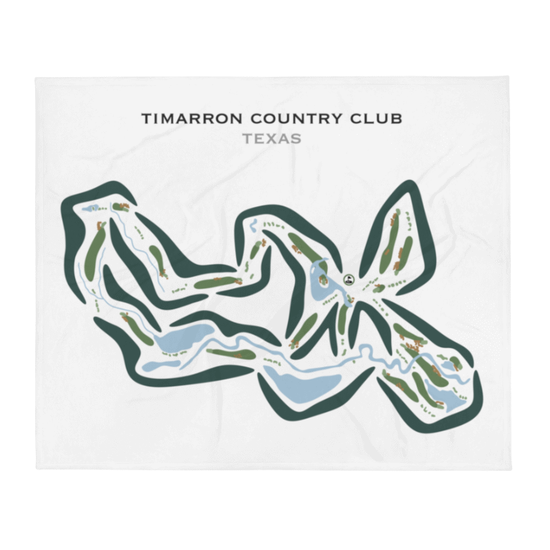 Timarron Country Club, Texas - Printed Golf Courses