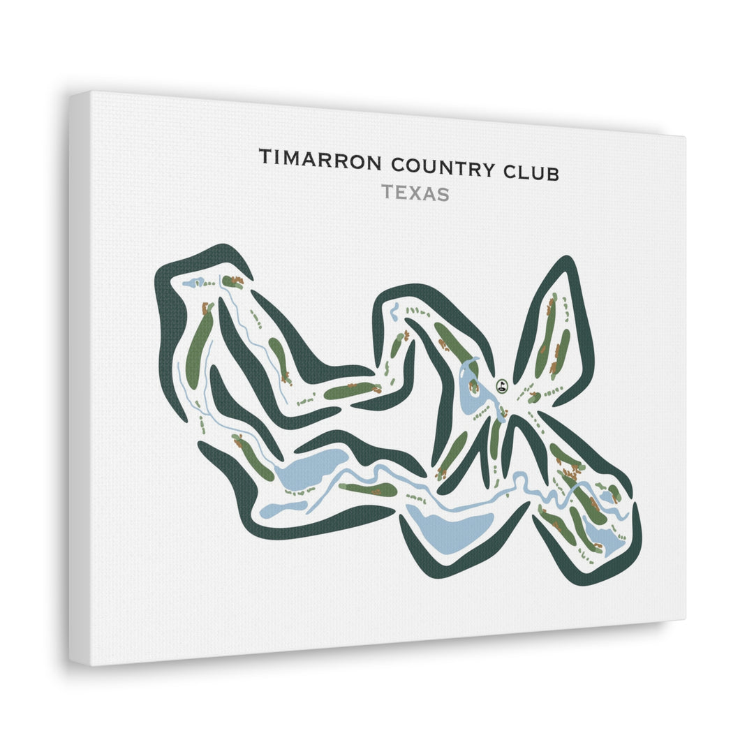 Timarron Country Club, Texas - Printed Golf Courses