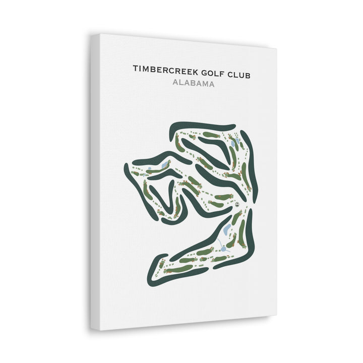 TimberCreek Golf Club, Alabama - Printed Golf Courses