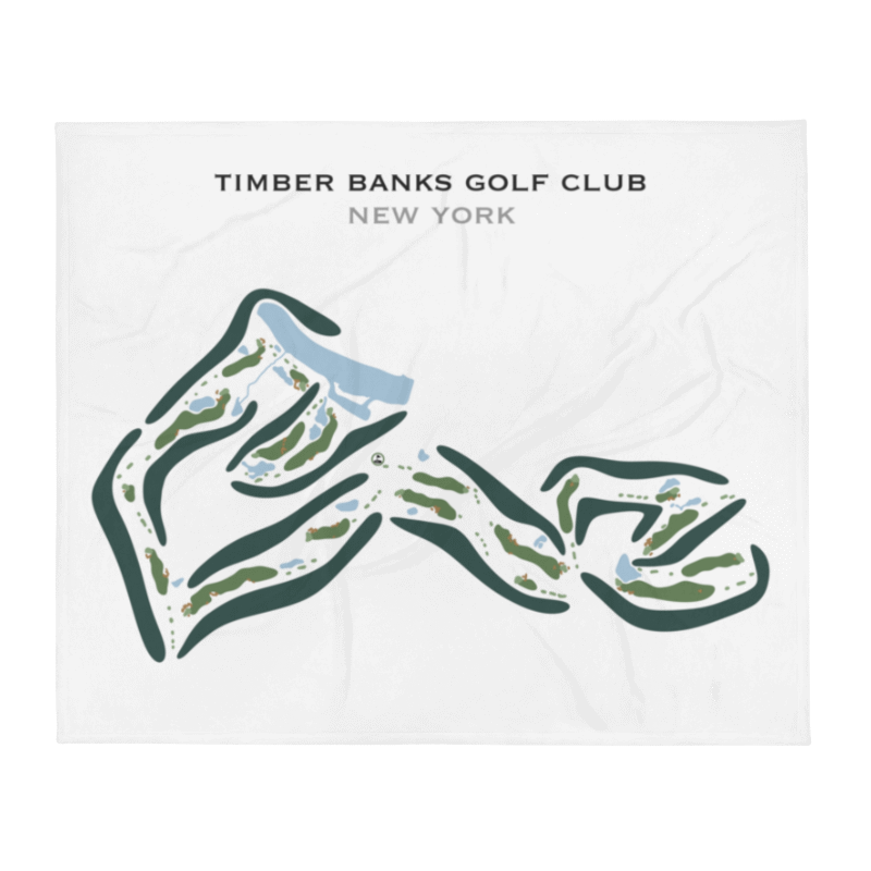 Timber Banks Golf Club, New York - Printed Golf Course