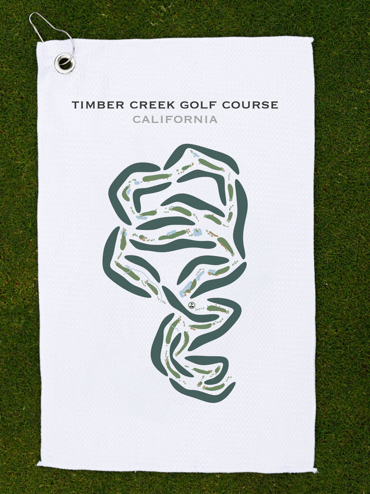 Timber Creek Golf Course, California - Printed Golf Courses