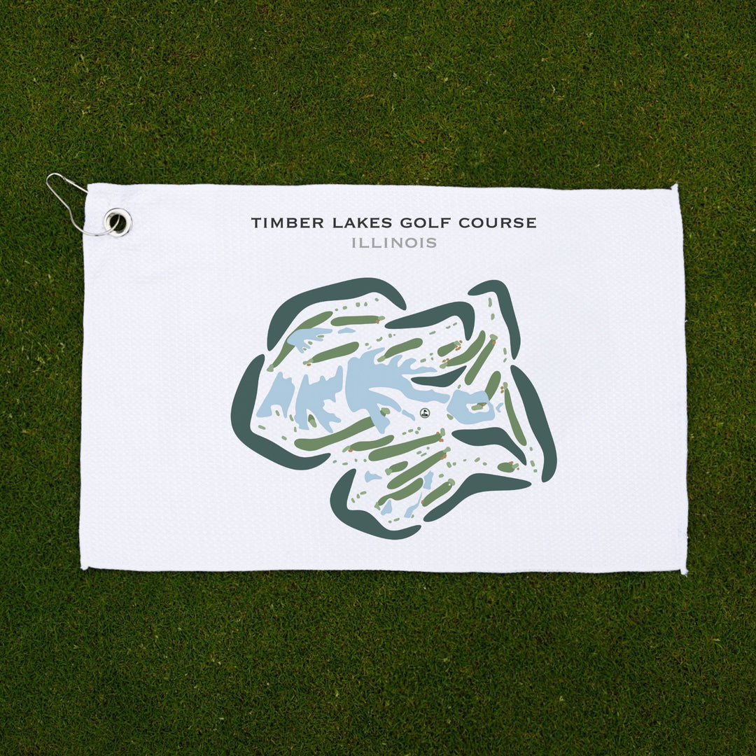 Timber Lakes Golf Course, Illinois - Printed Golf Courses