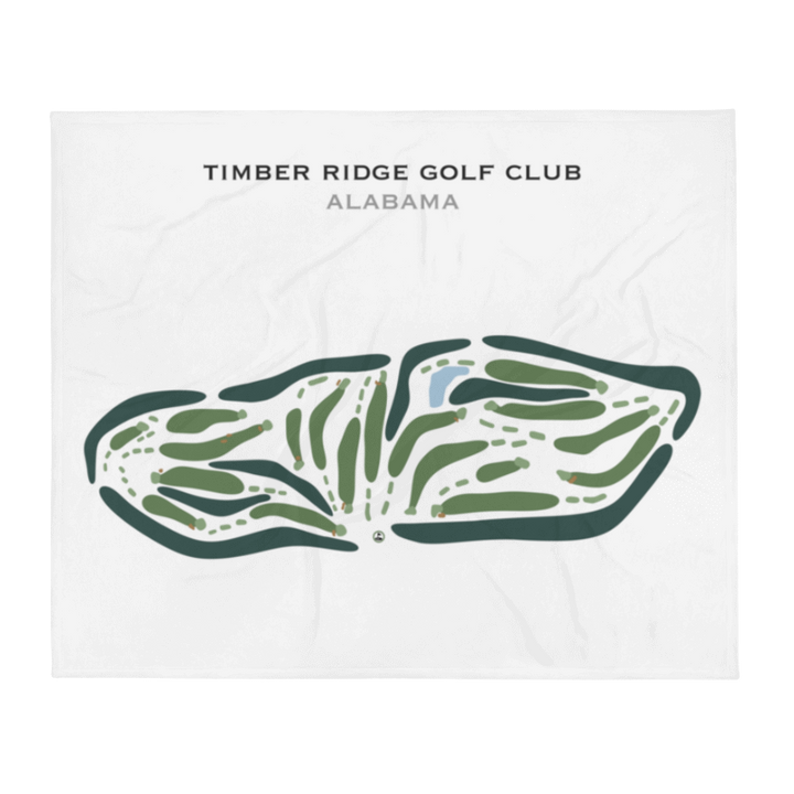 Timber Ridge Golf Club, Alabama - Printed Golf Courses