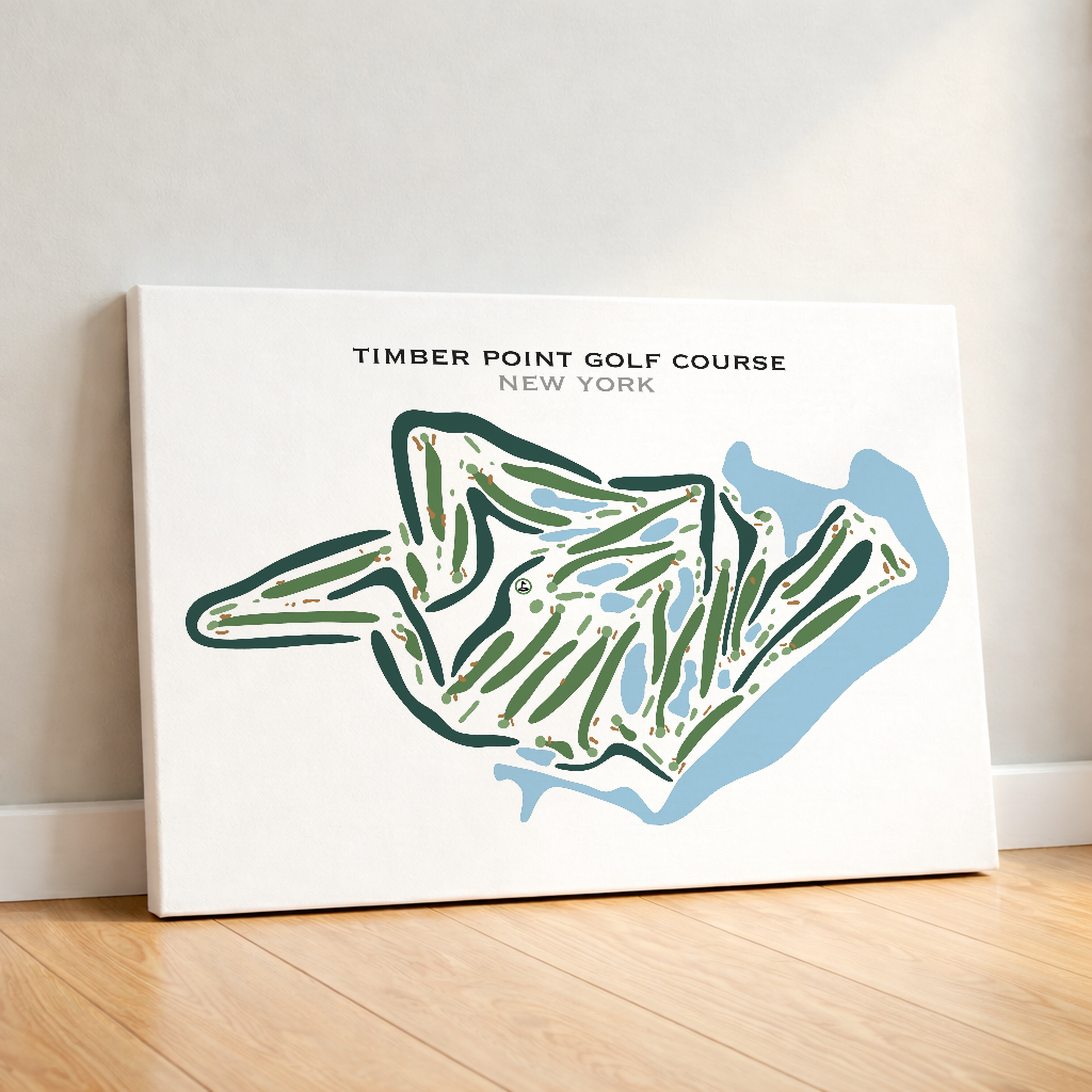 Timber Point Golf Course, New York - Printed Golf Courses