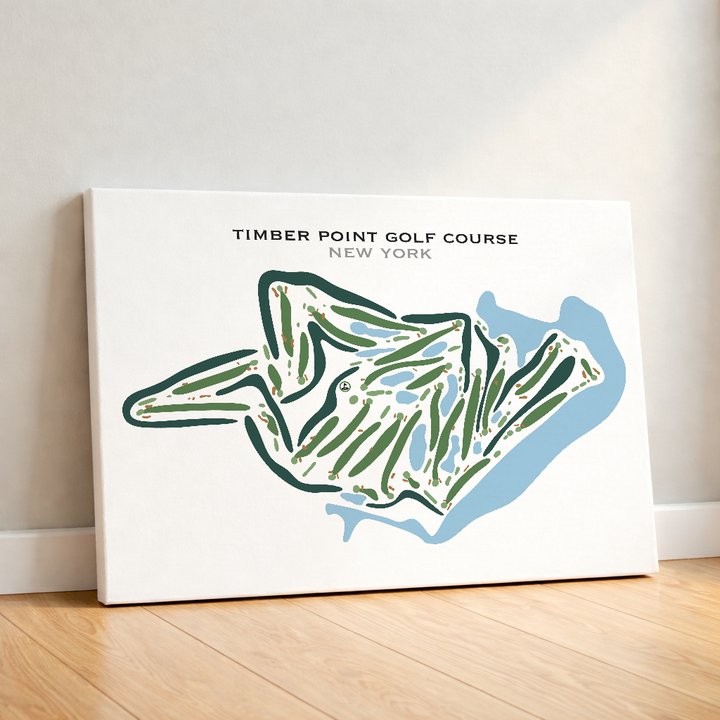 Timber Point Golf Course, New York - Printed Golf Courses