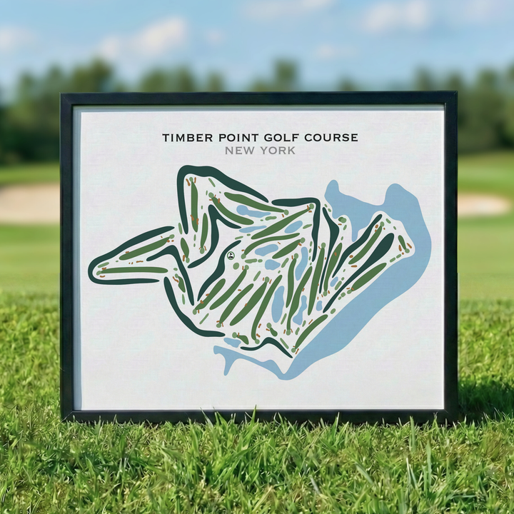 Timber Point Golf Course, New York - Printed Golf Courses