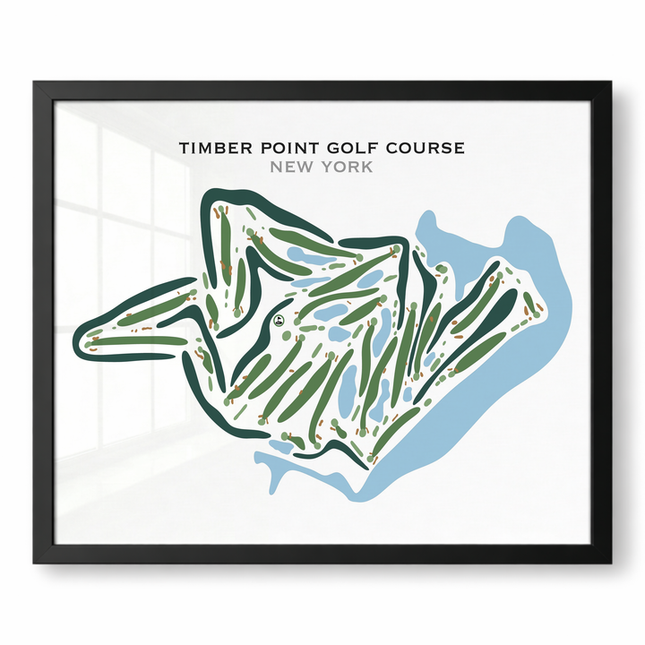Timber Point Golf Course, New York - Printed Golf Courses