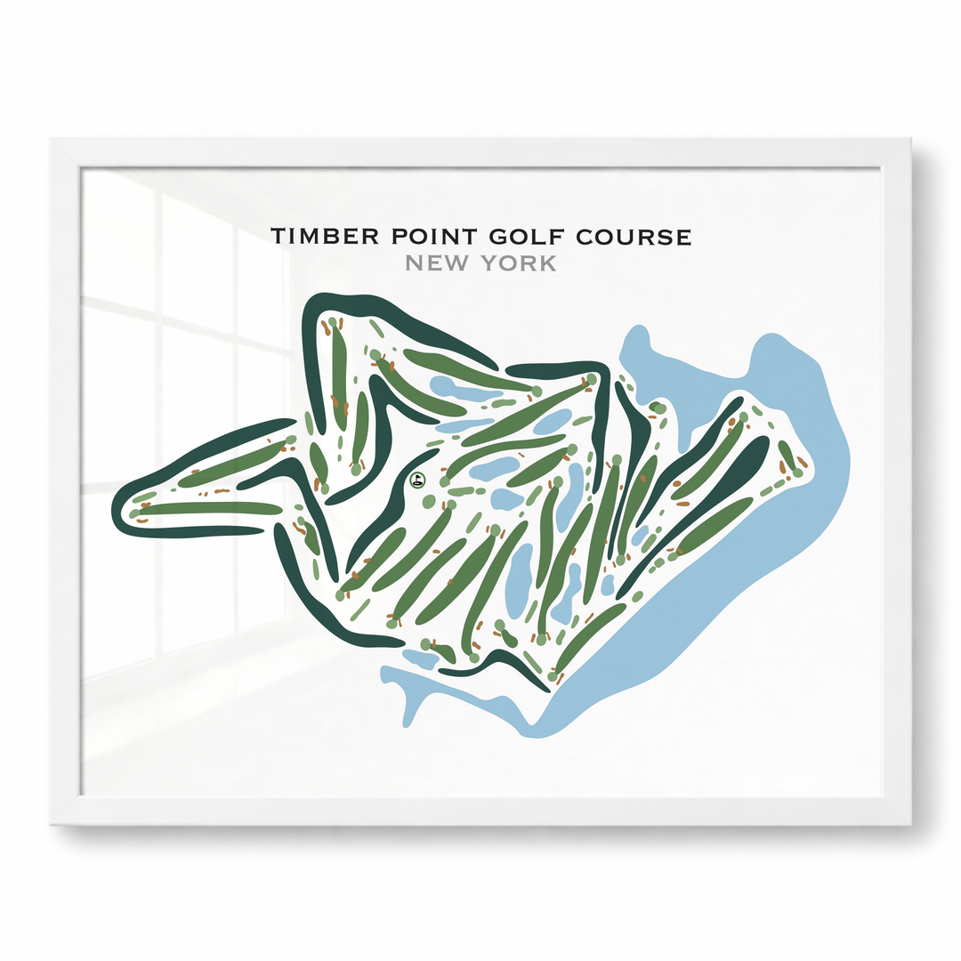 Timber Point Golf Course, New York - Printed Golf Courses