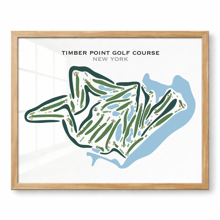 Timber Point Golf Course, New York - Printed Golf Courses
