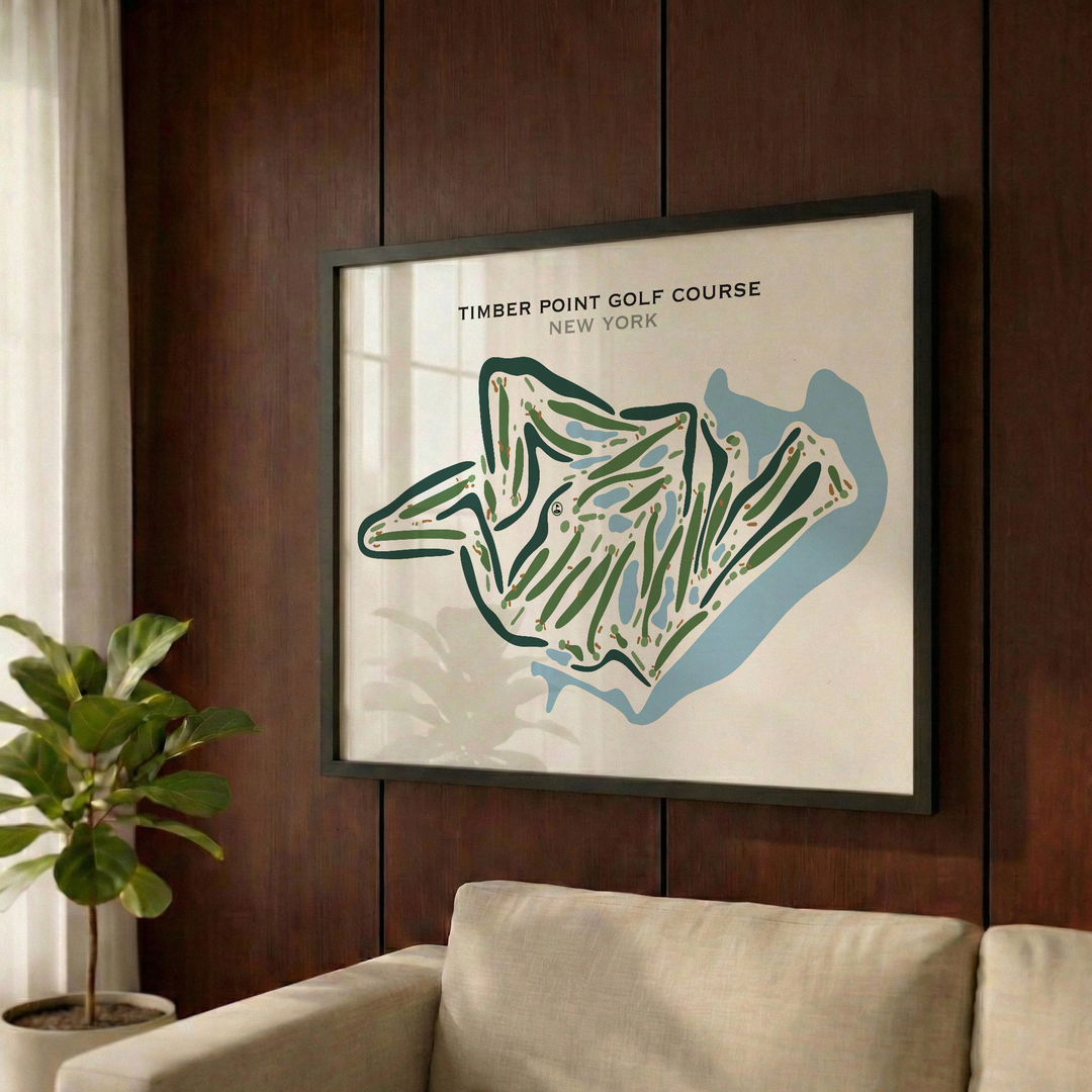 Timber Point Golf Course, New York - Printed Golf Courses