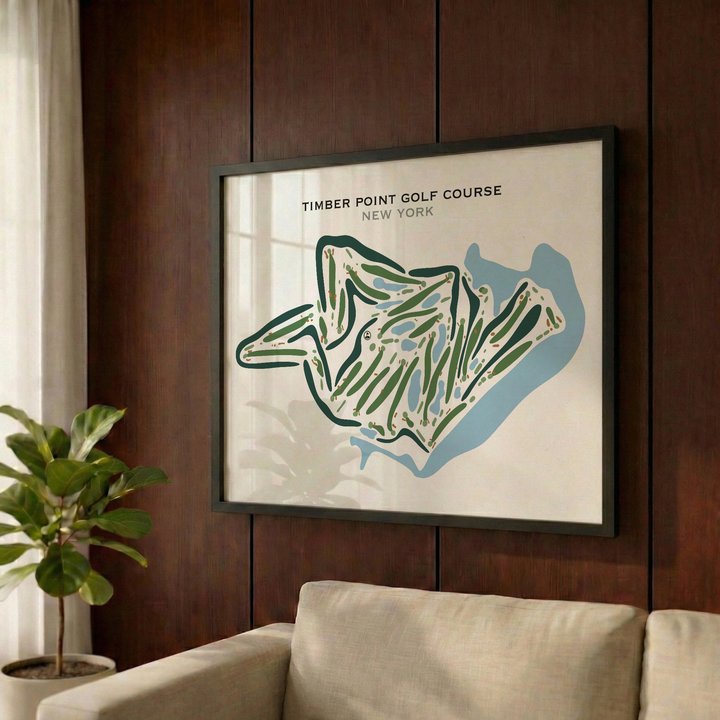Timber Point Golf Course, New York - Printed Golf Courses