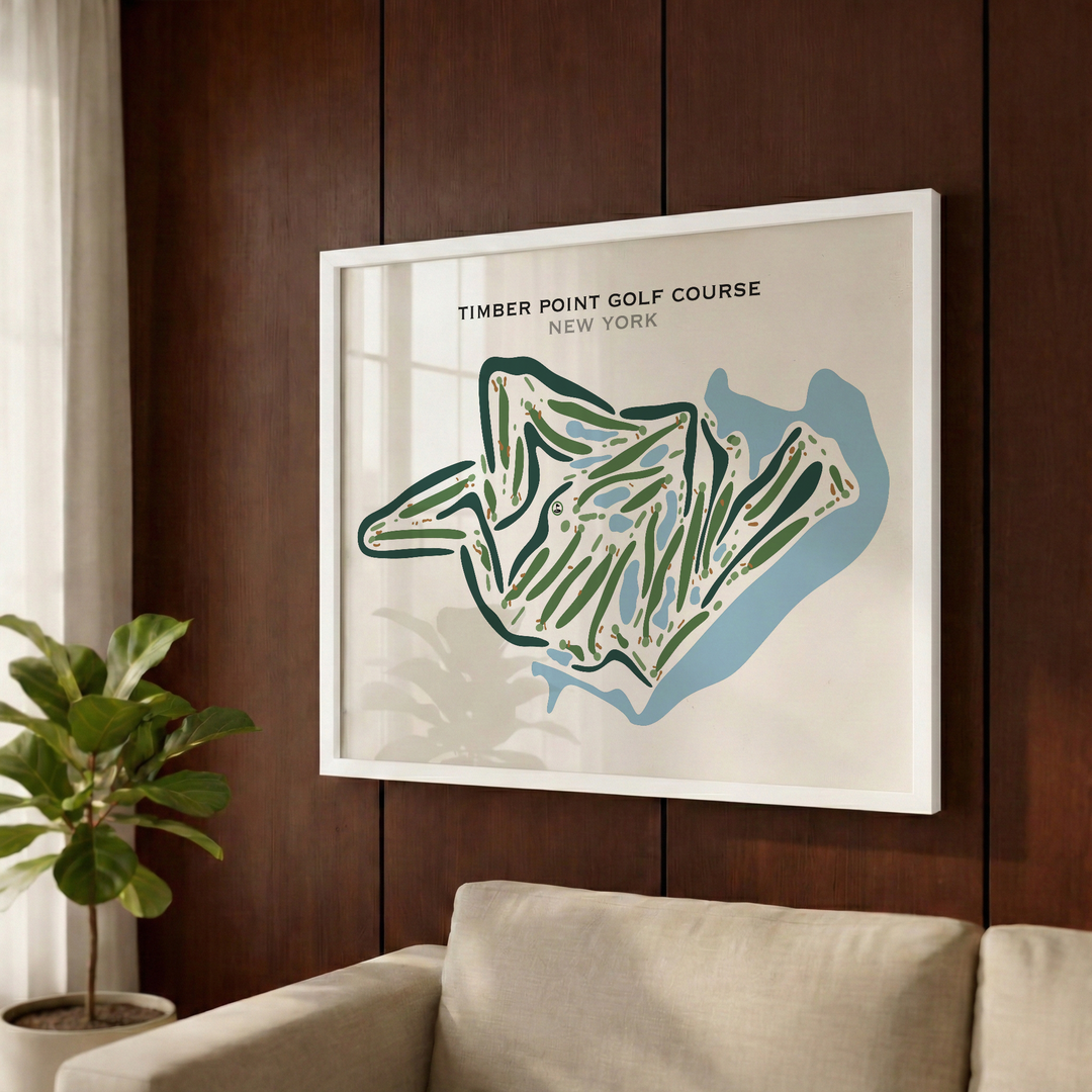 Timber Point Golf Course, New York - Printed Golf Courses