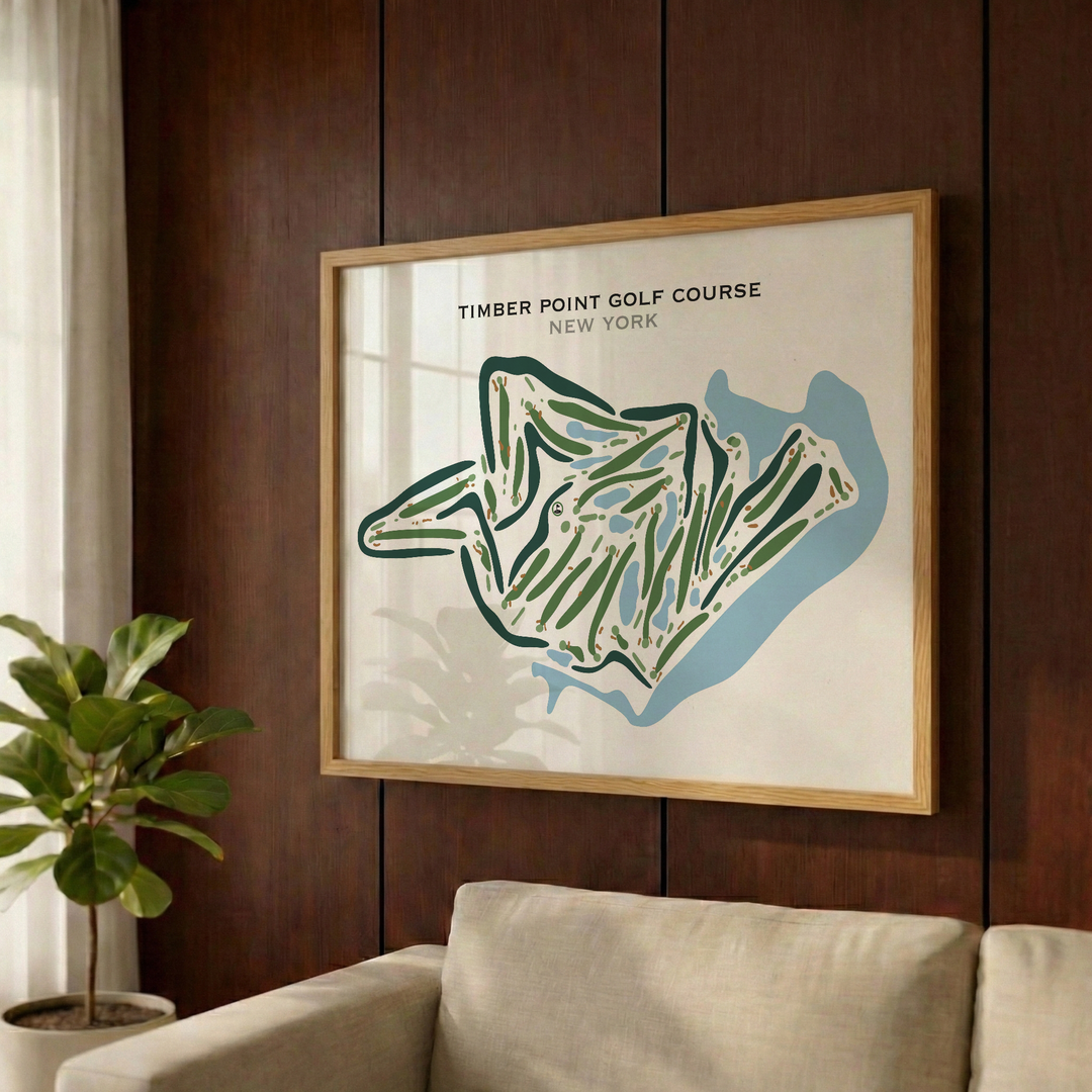 Timber Point Golf Course, New York - Printed Golf Courses
