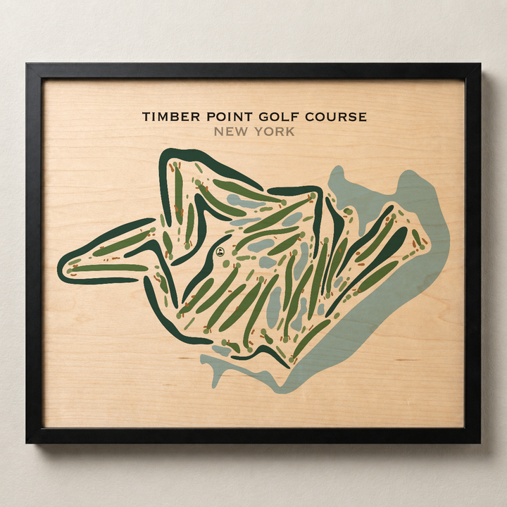 Timber Point Golf Course, New York - Printed Golf Courses