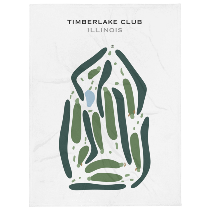 Timberlake Country Club, Illinois - Printed Golf Courses