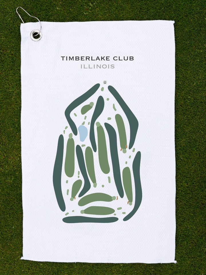 Timberlake Country Club, Illinois - Printed Golf Courses