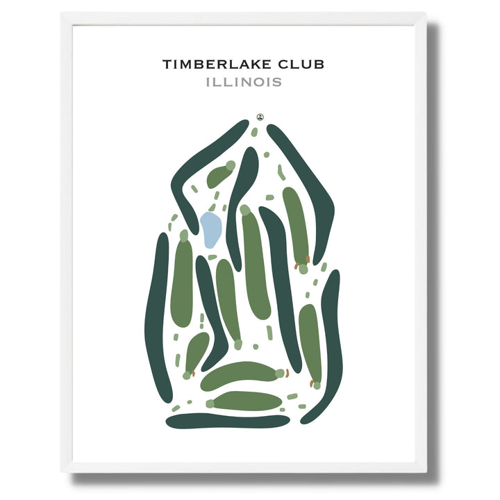 Timberlake Club, Illinois - Printed Golf Courses