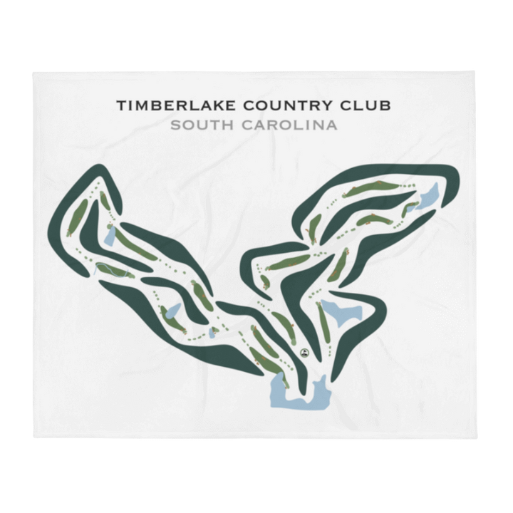 Timberlake Country Club, South Carolina - Printed Golf Courses